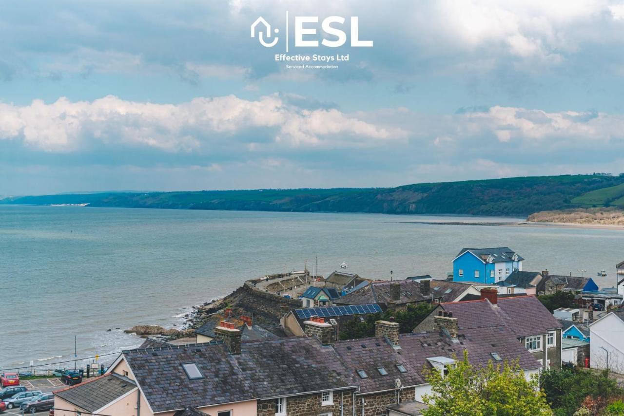Beautiful En Suite 5 Bedroom Home With Sea Views New Quay  Exterior foto
