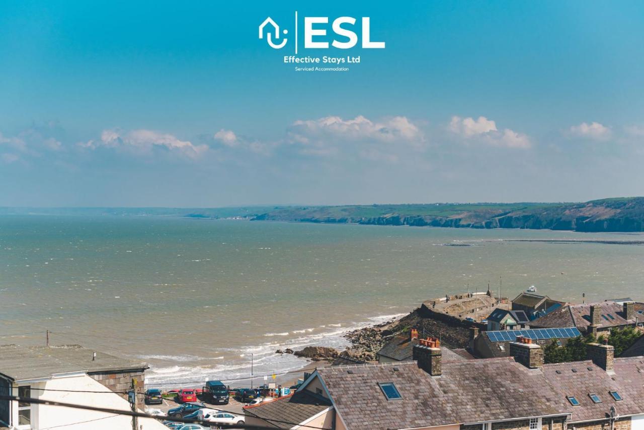 Beautiful En Suite 5 Bedroom Home With Sea Views New Quay  Exterior foto