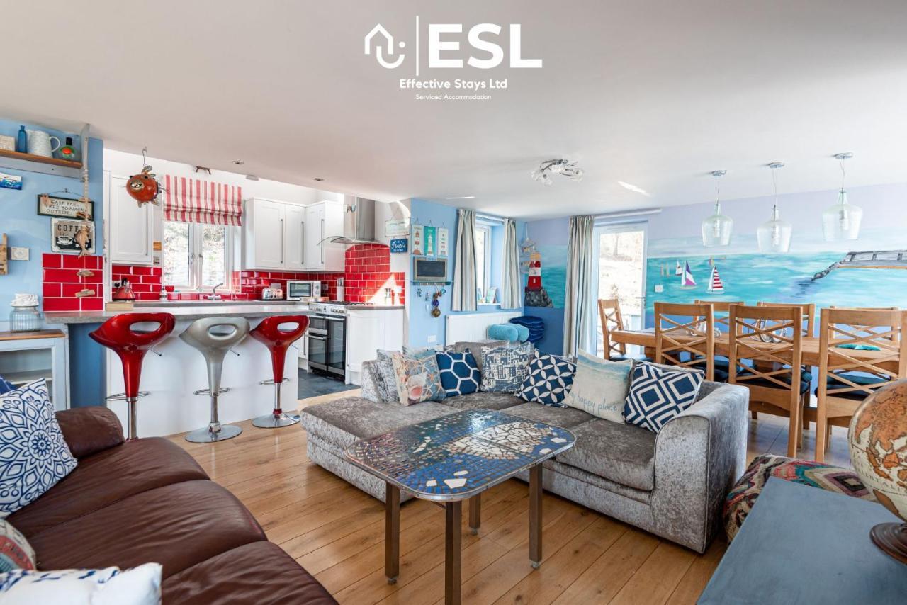 Beautiful En Suite 5 Bedroom Home With Sea Views New Quay  Exterior foto